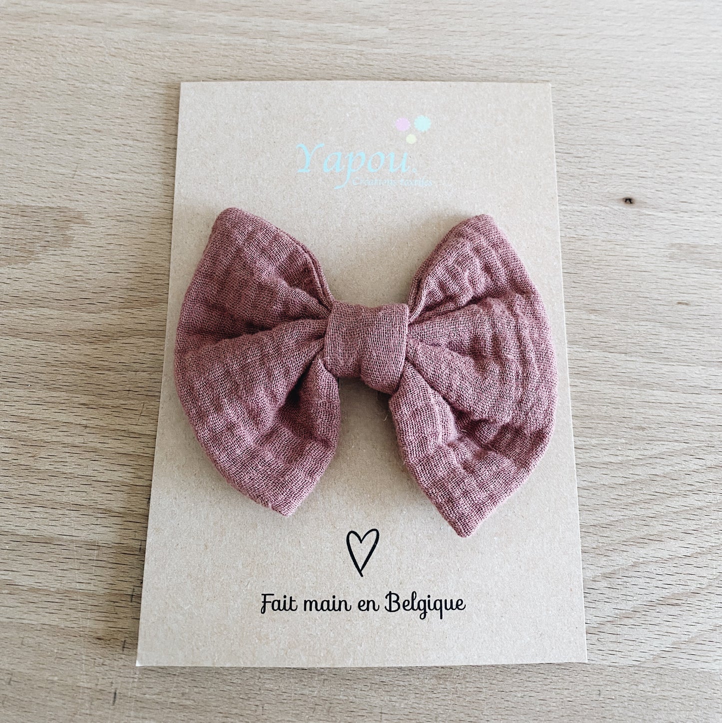 Noeuds sur barrette